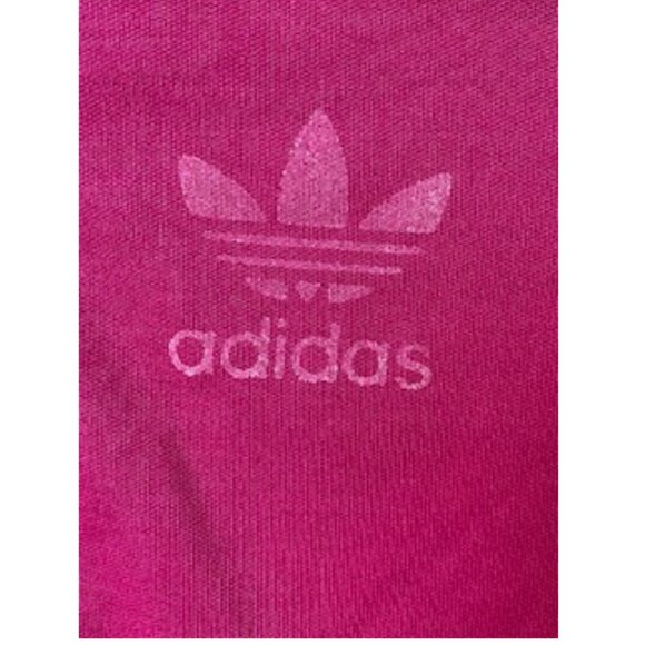VINTAGE PINK ADIDAS JACKET M - Picture 5 of 6